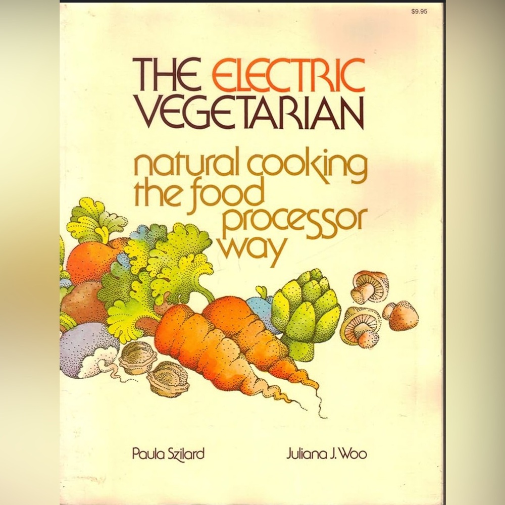 The electric vegetarian - softcover vintage book 1980
